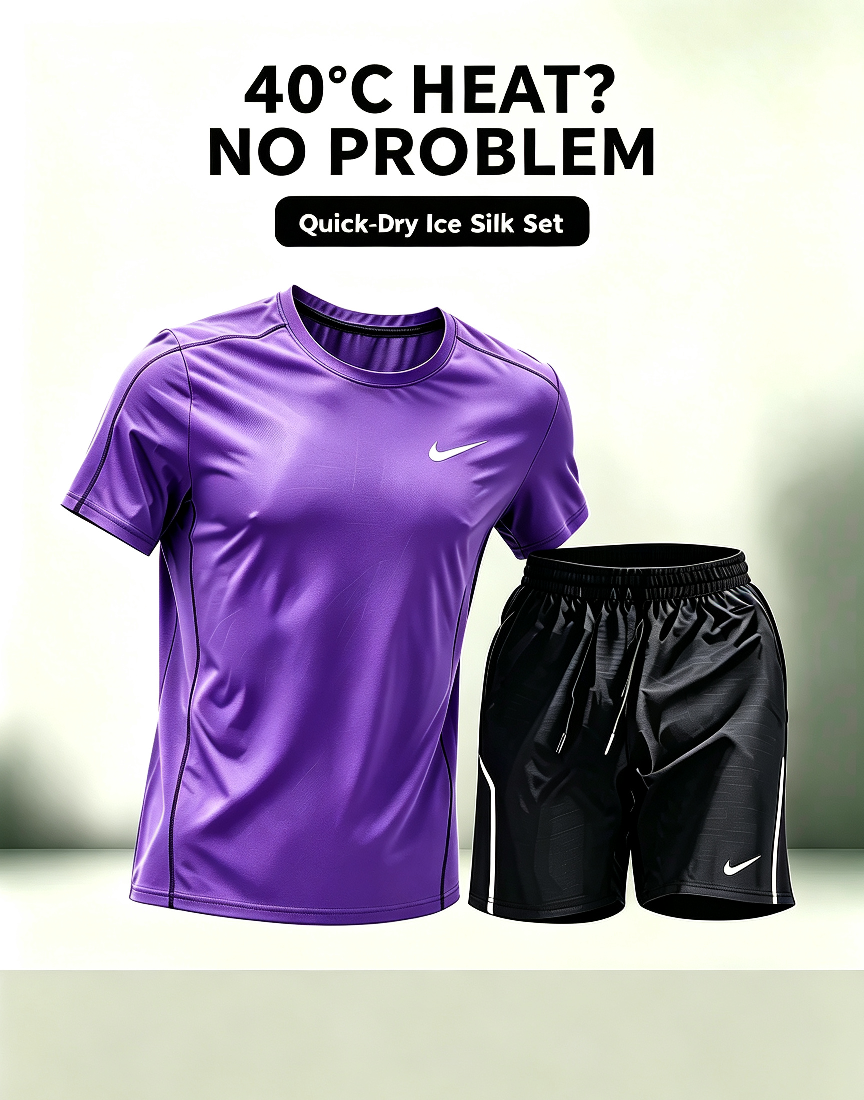 ✨ Quick dry cooling sports 2-piece set