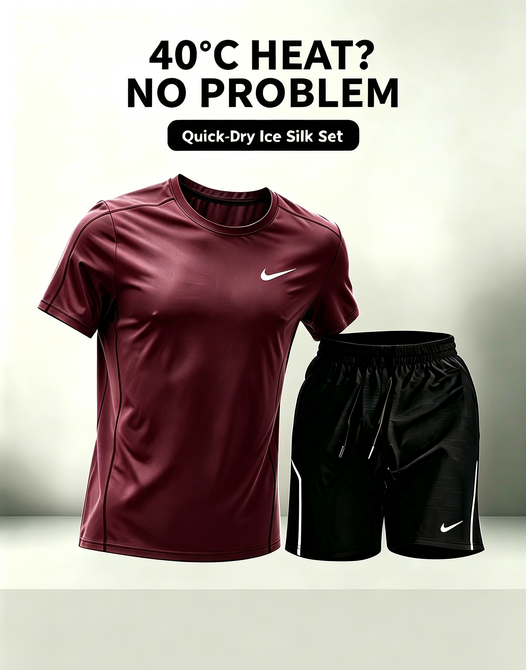 ✨ Quick dry cooling sports 2-piece set