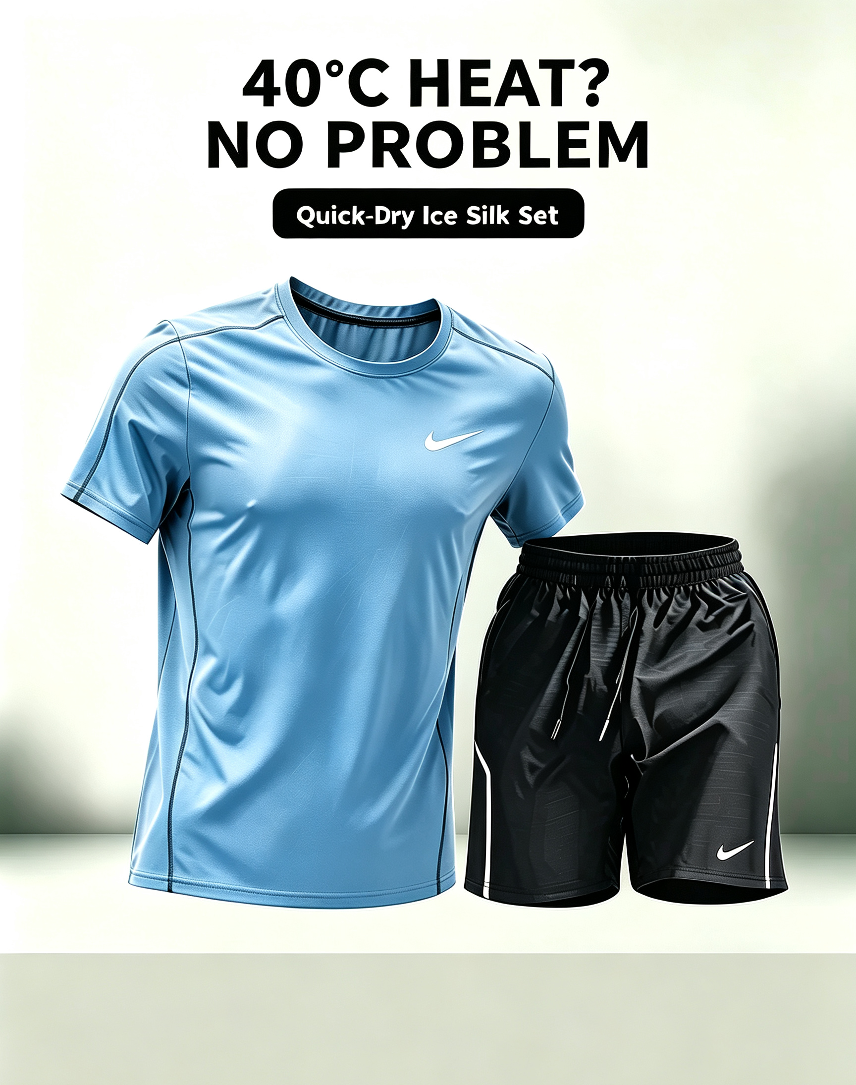 ✨ Quick dry cooling sports 2-piece set