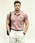Men Breathable Cool-Feel Short Sleeve Polo Shirt ❄️