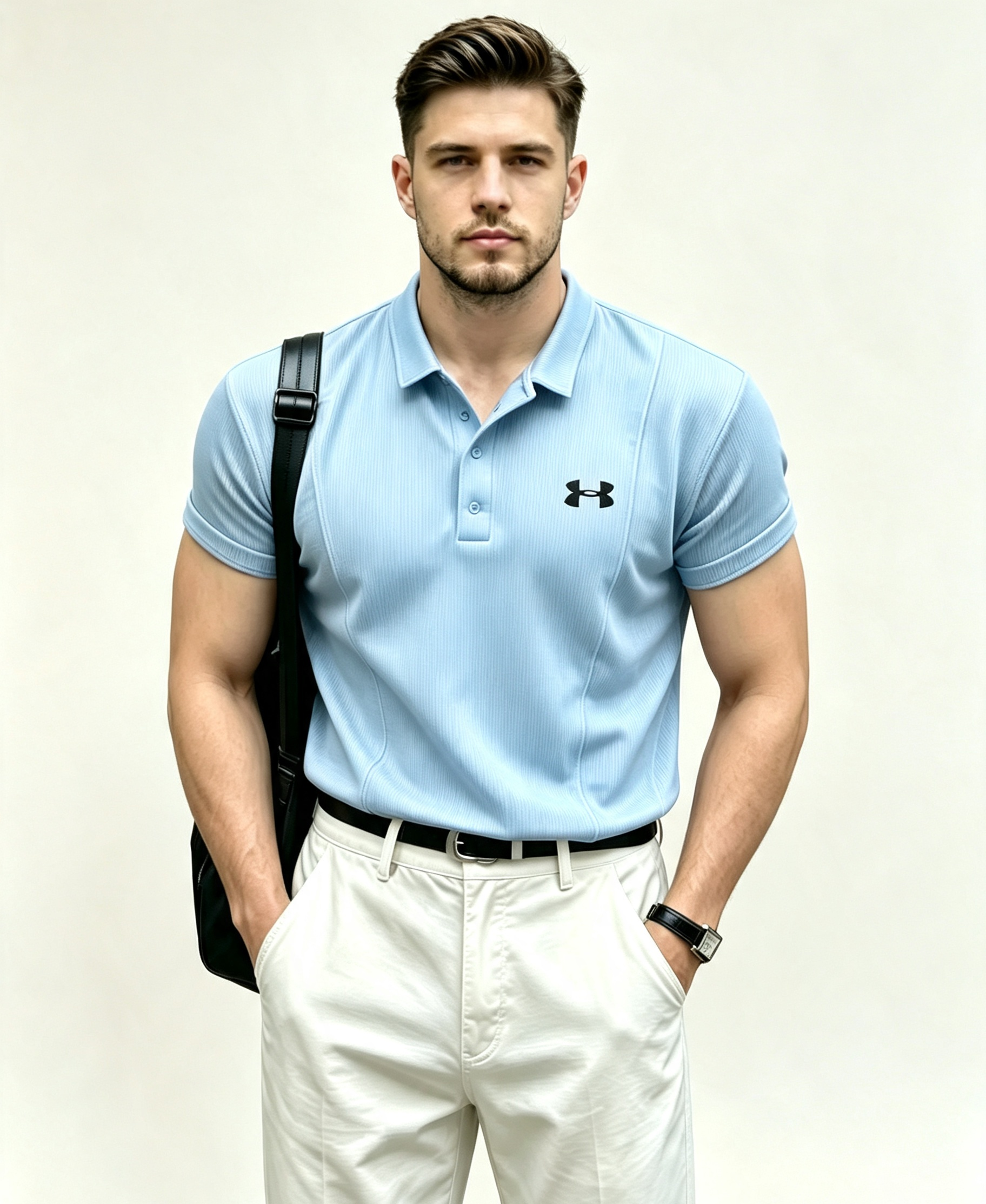 Men Breathable Cool-Feel Short Sleeve Polo Shirt ❄️