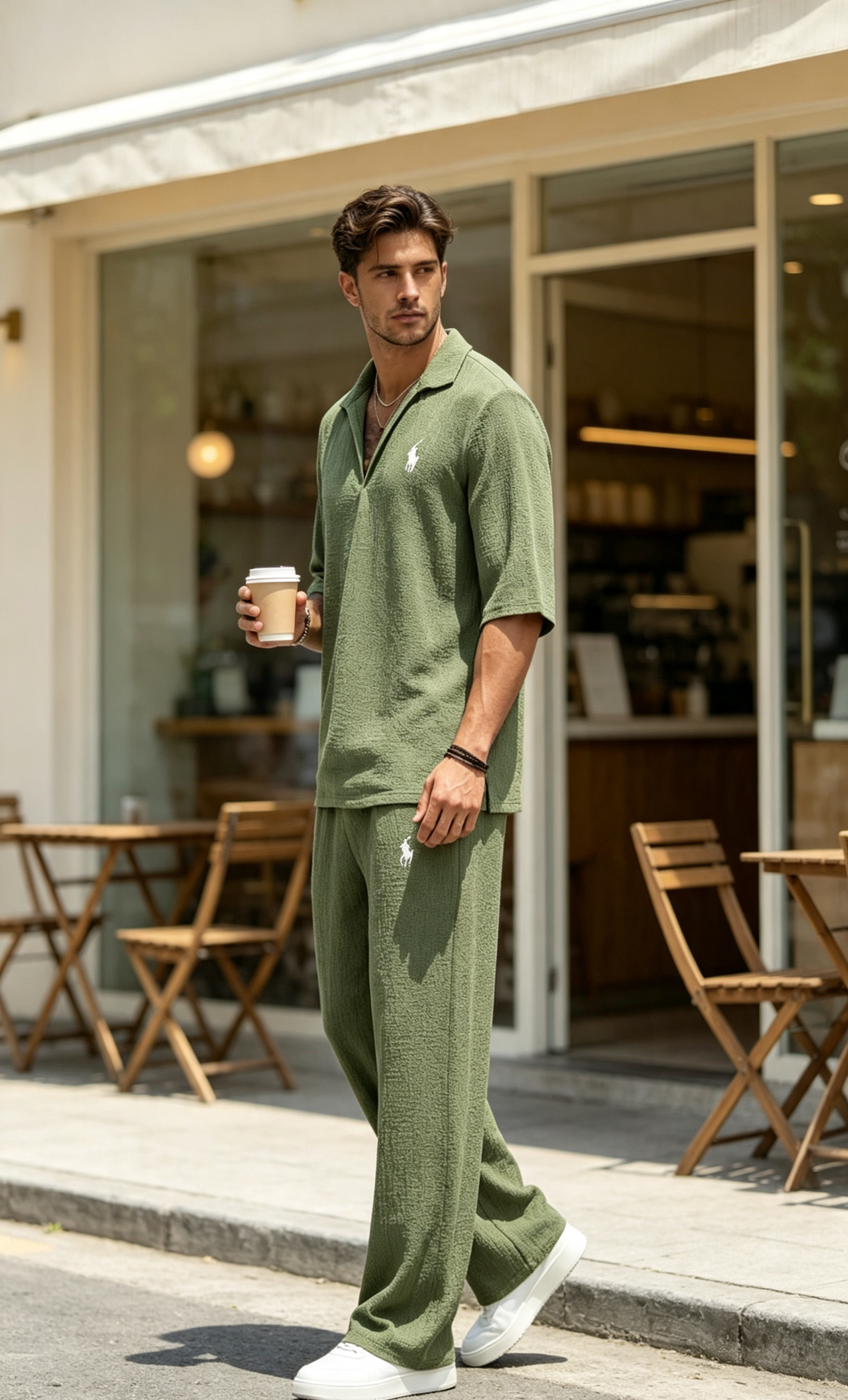 Quiet Luxury Textured Matching Co-Ord