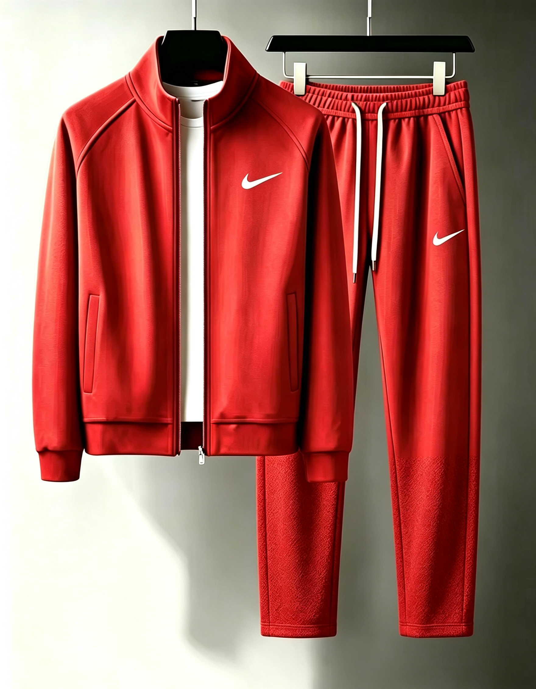 Men Full-Zip Matching Tracksuit Set 🧥
