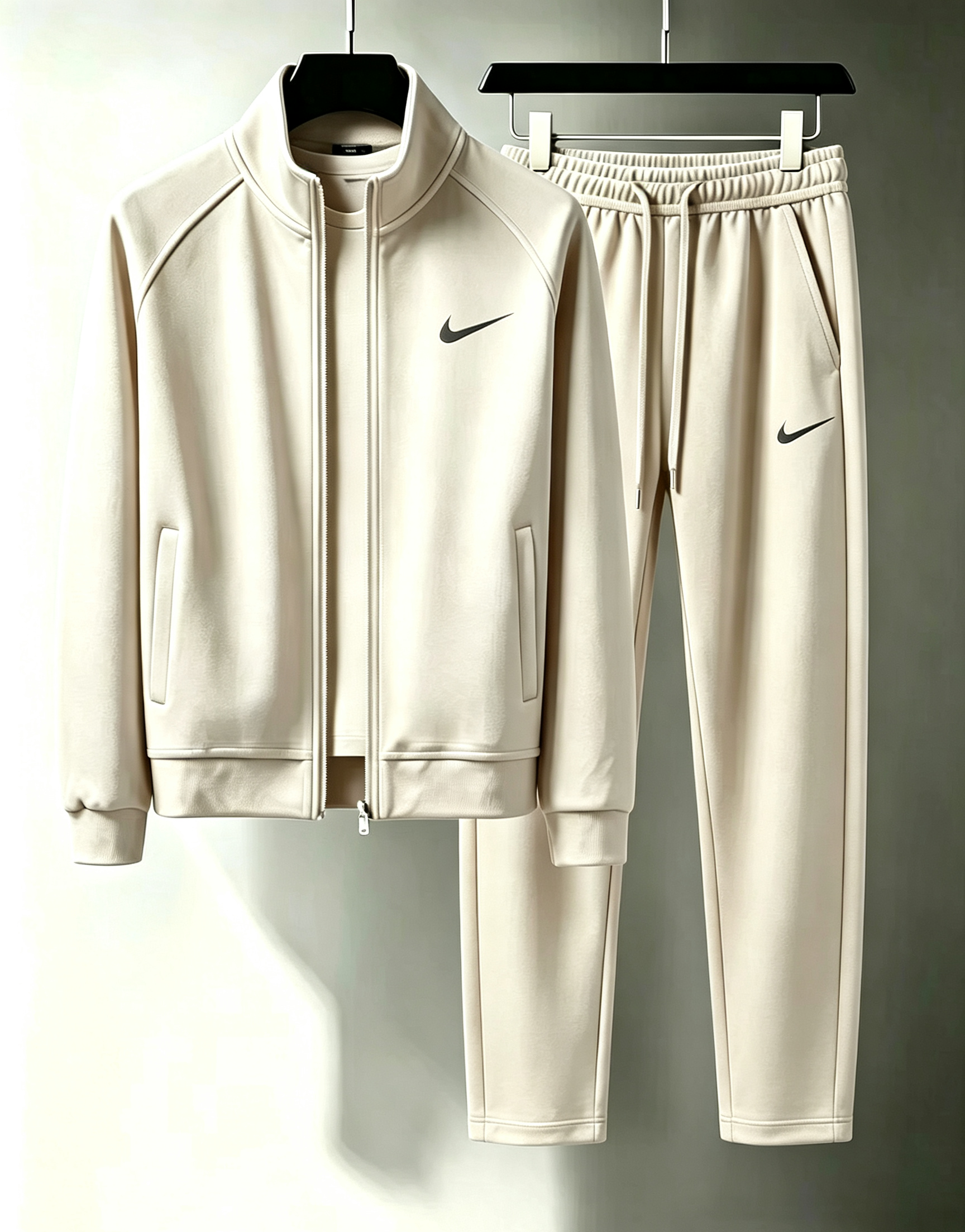 Men Full-Zip Matching Tracksuit Set 🧥
