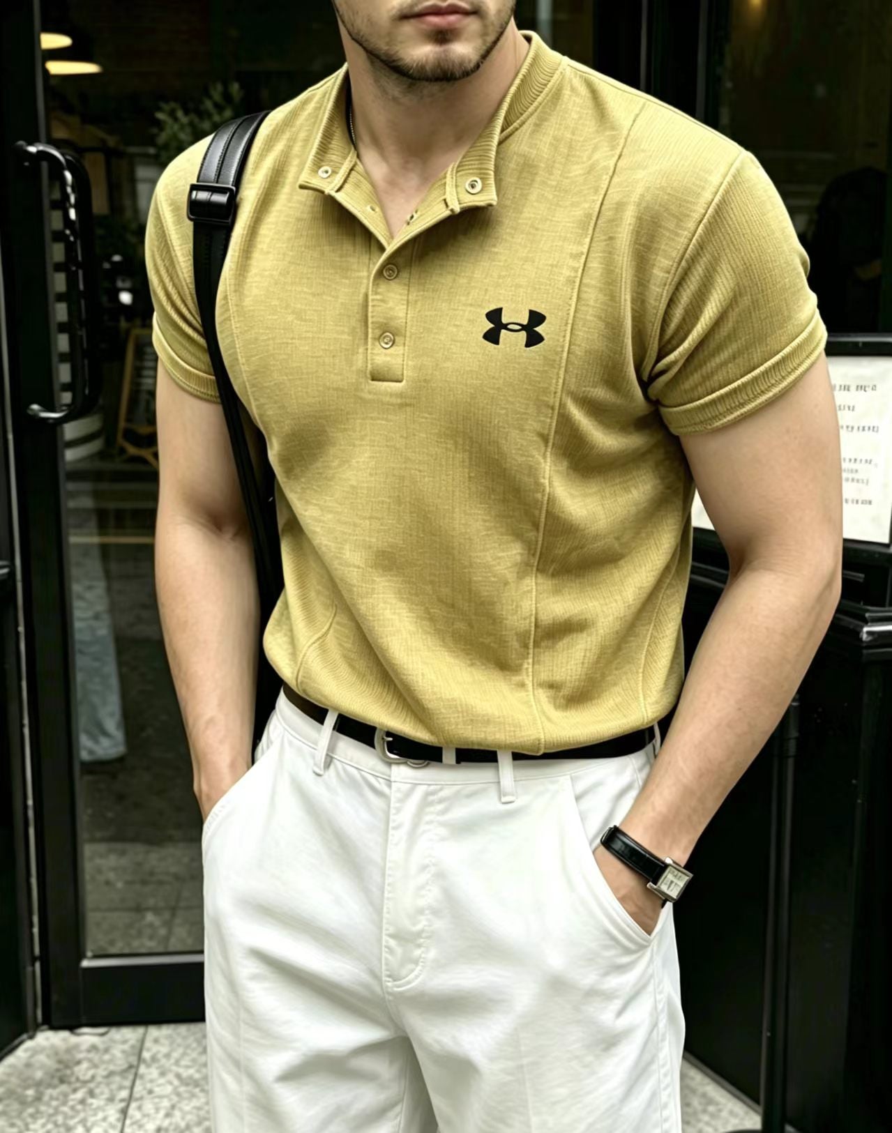 Multi-scene men’s polo top 👔