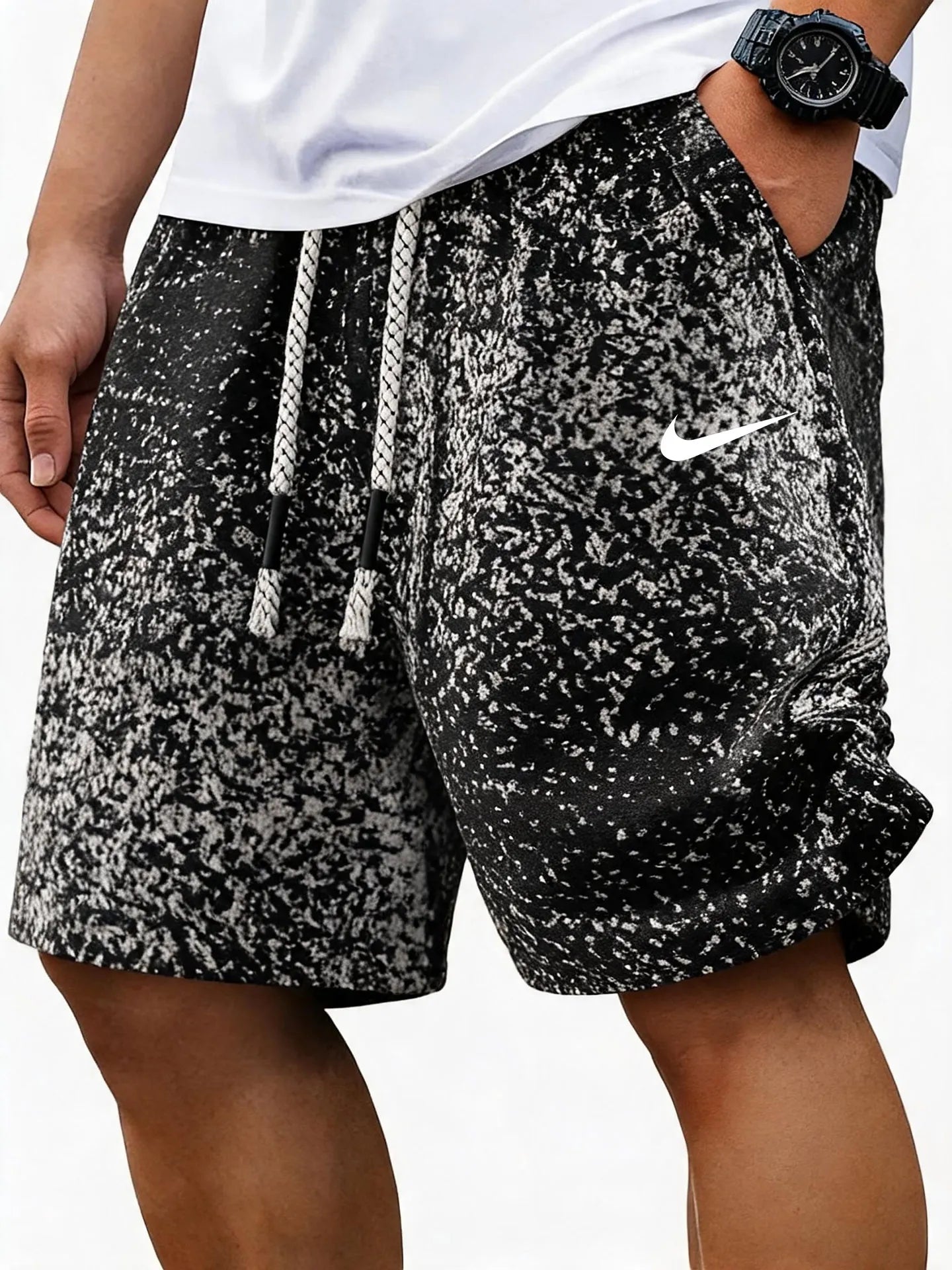 Men's Casual Trendy Jacquard Shorts