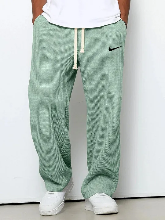New NK Adjustable Drawstring Soft Casual Sweat Pants