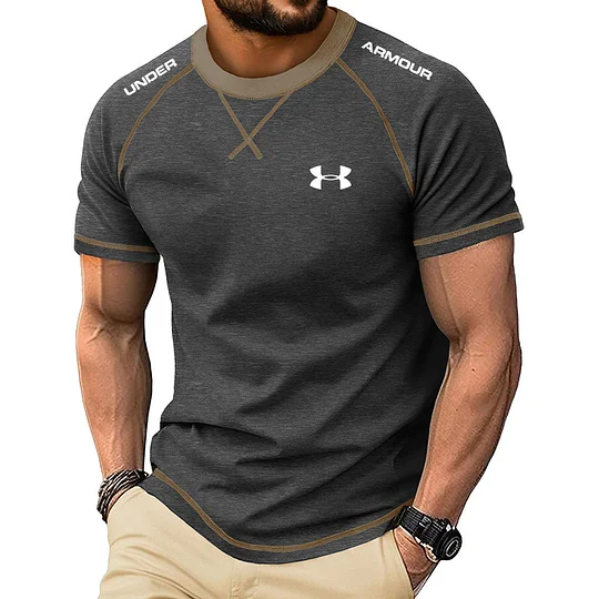 Men's Fitness Stretch Sports T-Shirt