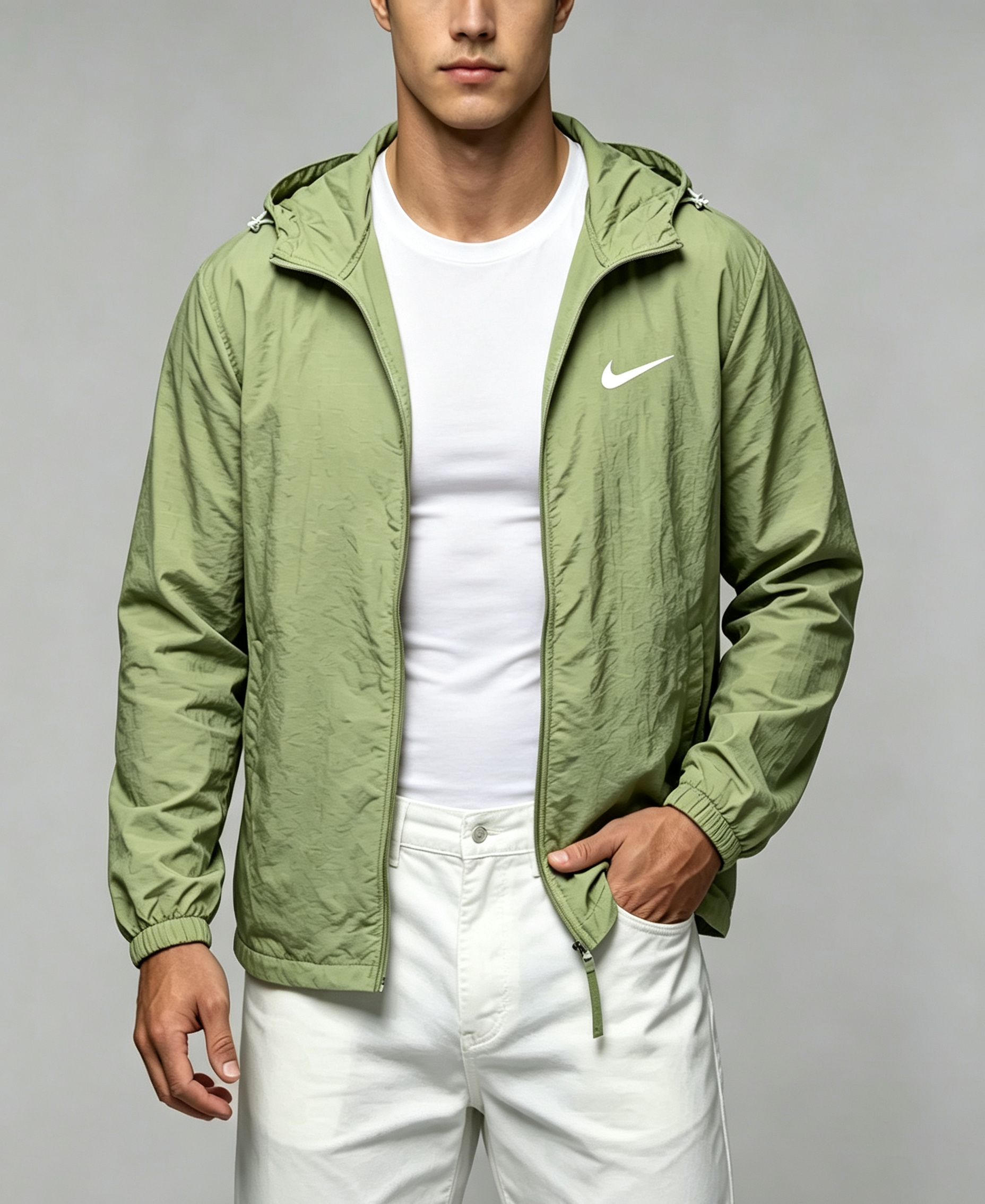 ☀️ UV protection lightweight hooded jacket