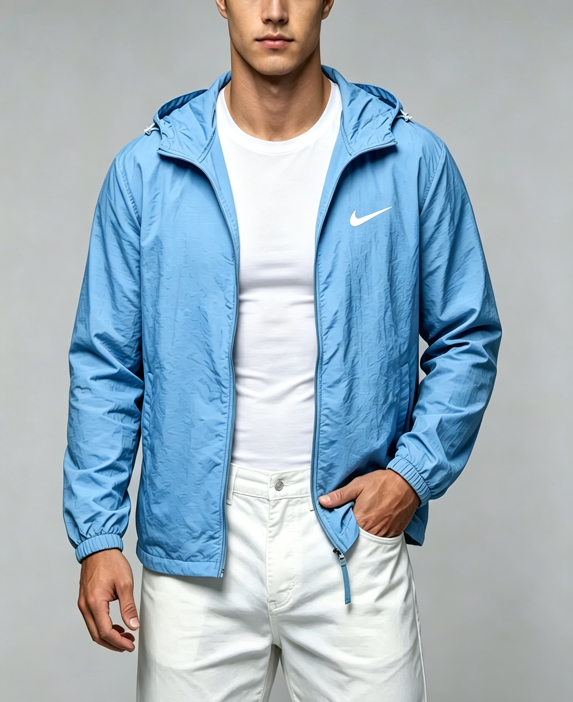 ☀️ UV protection lightweight hooded jacket
