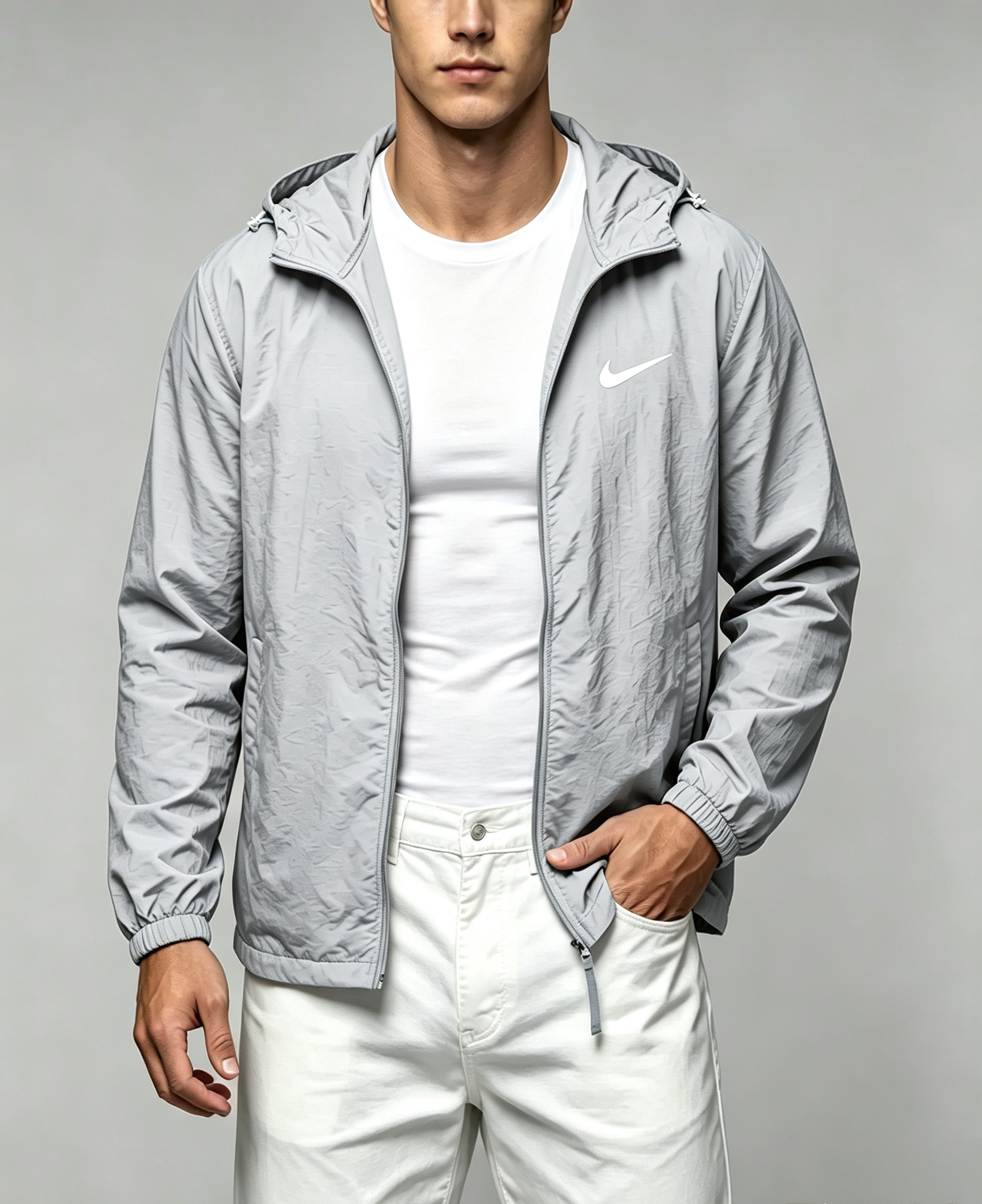 ☀️ UV protection lightweight hooded jacket