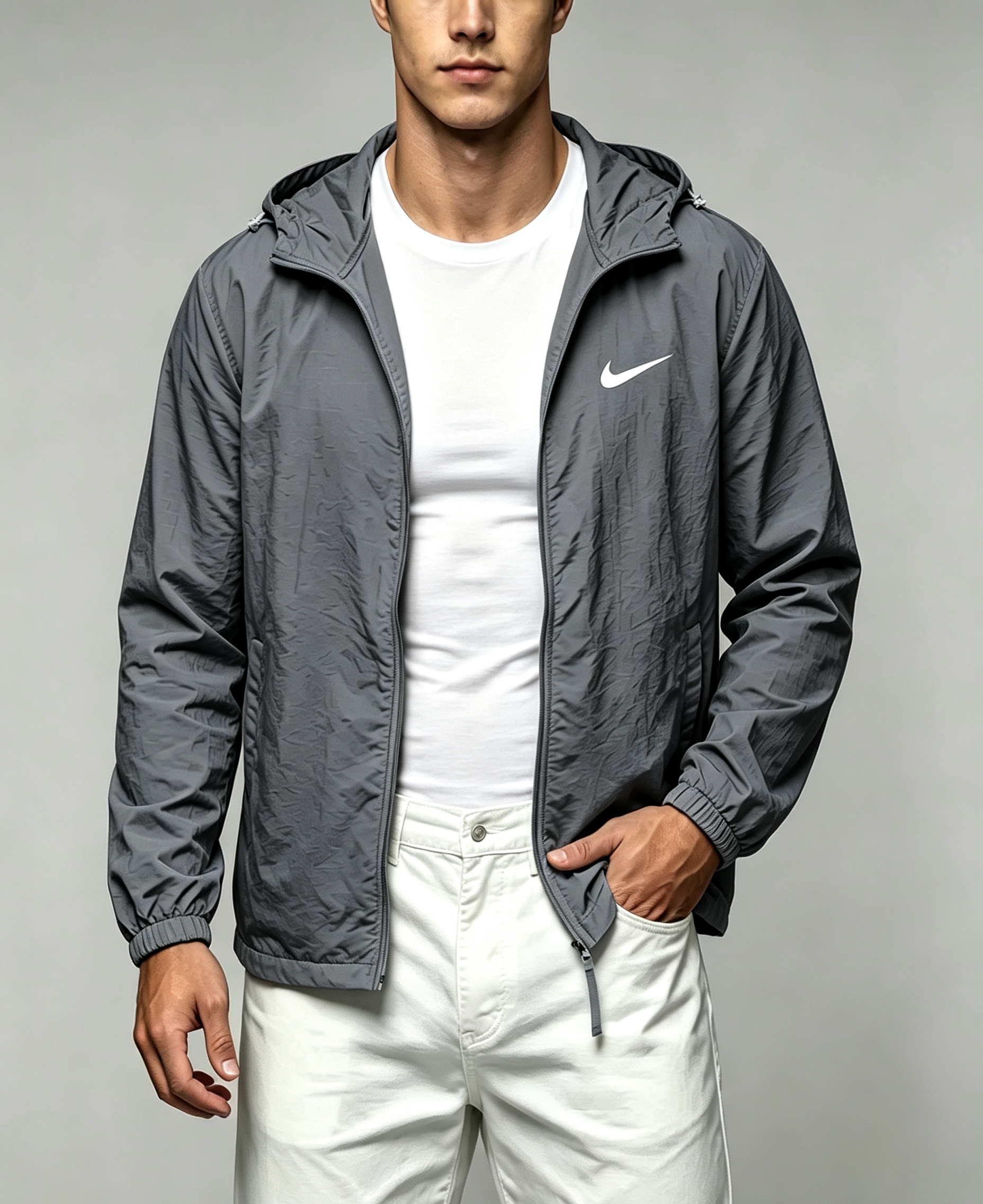 ☀️ UV protection lightweight hooded jacket