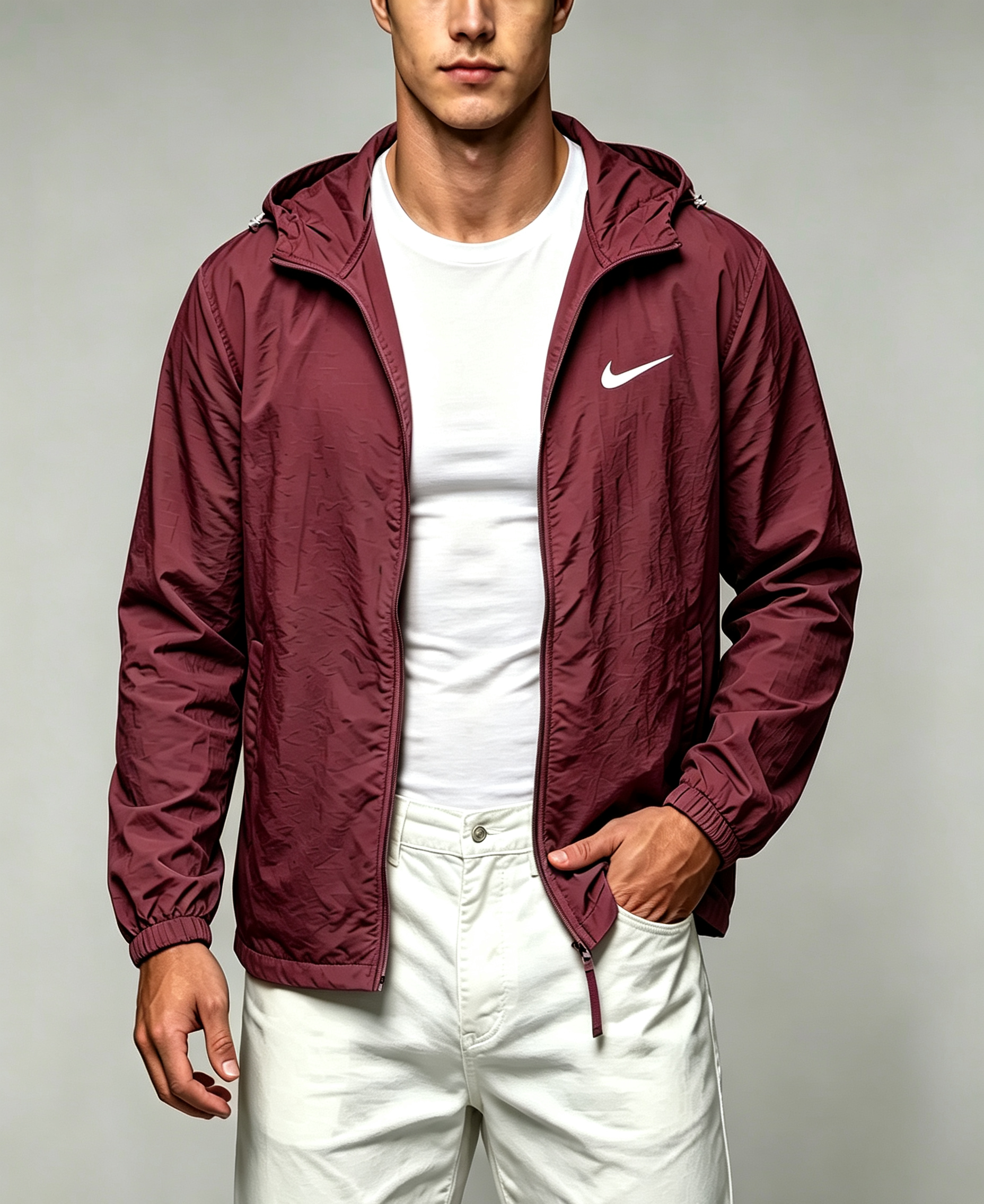 ☀️ UV protection lightweight hooded jacket