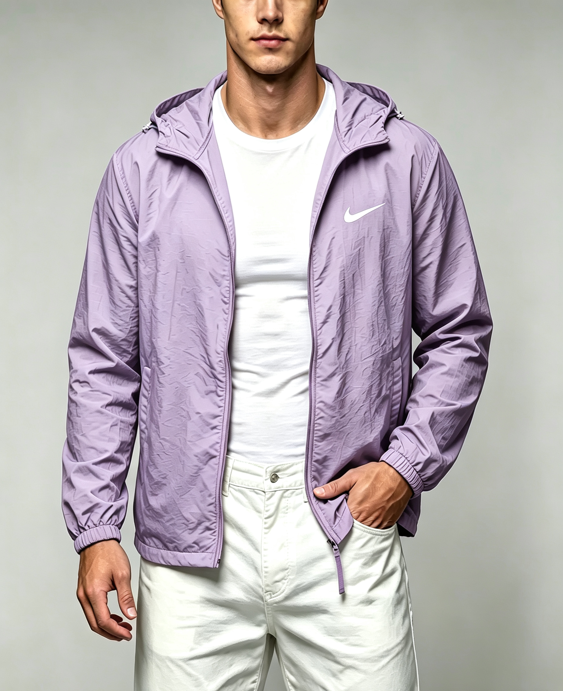 ☀️ UV protection lightweight hooded jacket