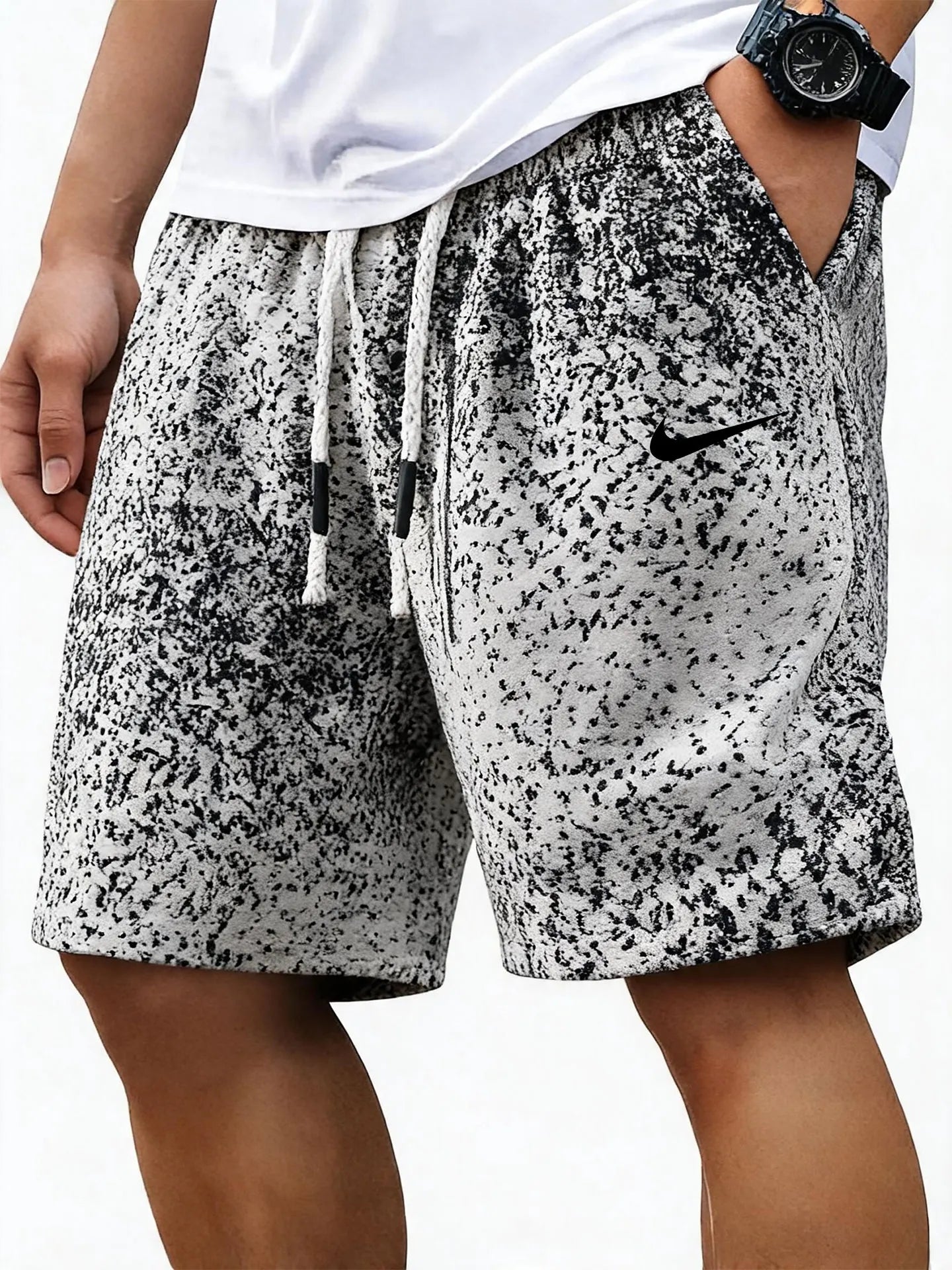 Men's Casual Trendy Jacquard Shorts