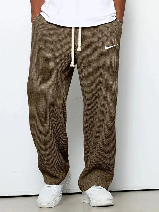 New NK Adjustable Drawstring Soft Casual Sweat Pants