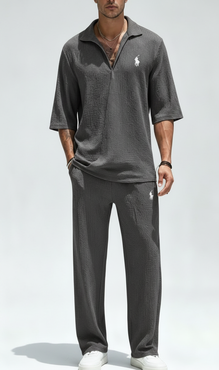 Quiet Luxury Textured Matching Co-Ord