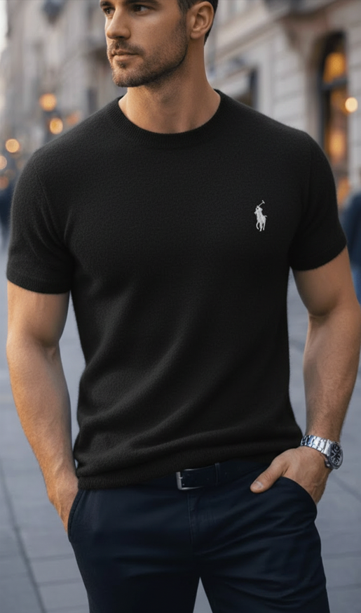 👔 Soft Knit Men T-Shirt