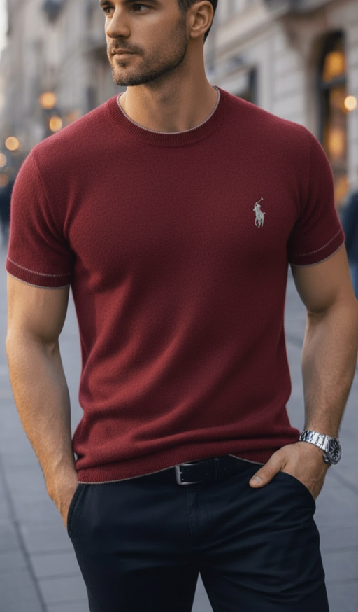 👔 Soft Knit Men T-Shirt
