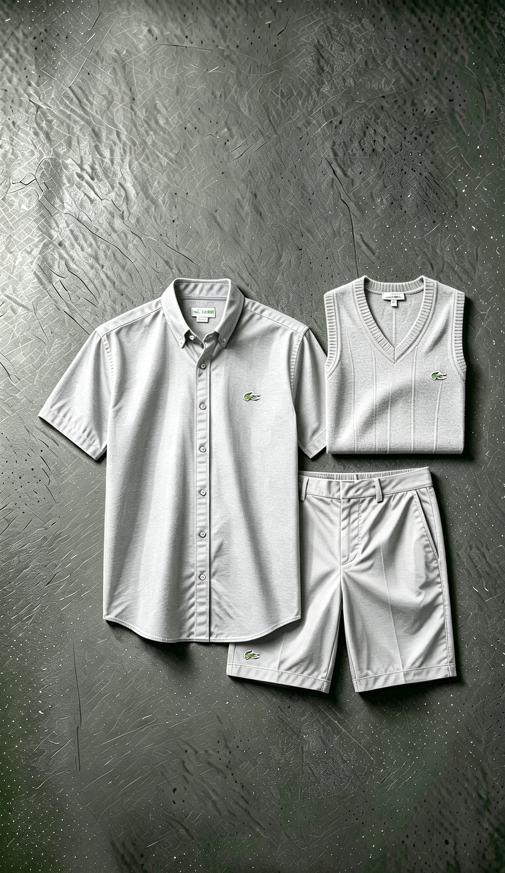 Lacoste Travel 3-Piece Matching Outfit