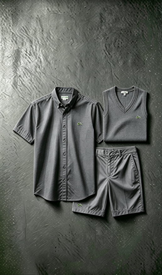 Lacoste Travel 3-Piece Matching Outfit