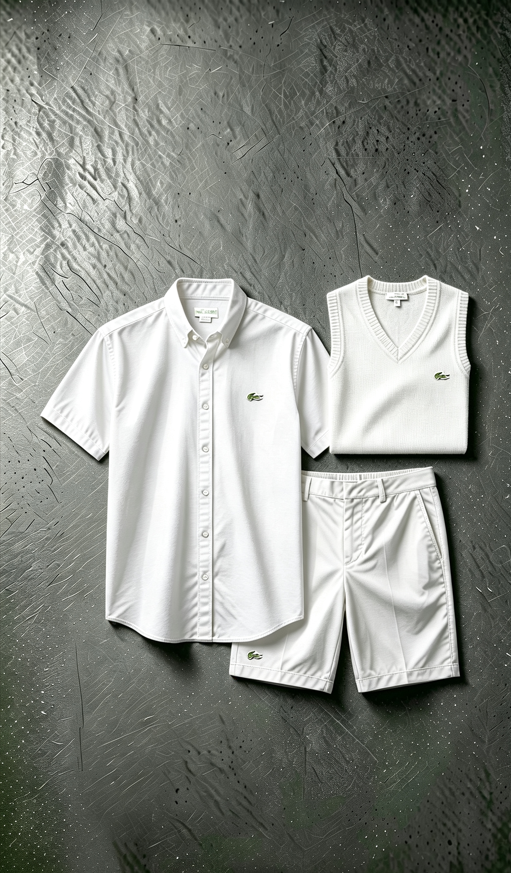 Lacoste Travel 3-Piece Matching Outfit