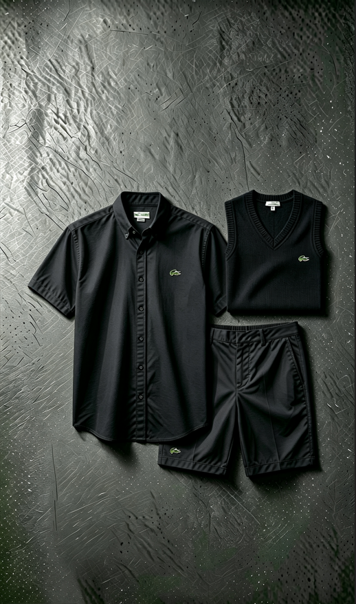 Lacoste Travel 3-Piece Matching Outfit