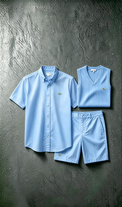 Lacoste Travel 3-Piece Matching Outfit