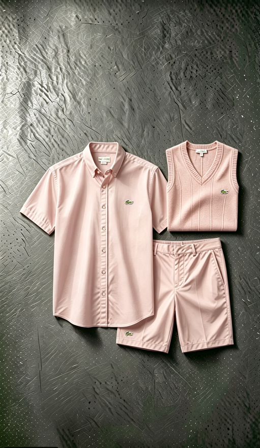 Lacoste Travel 3-Piece Matching Outfit