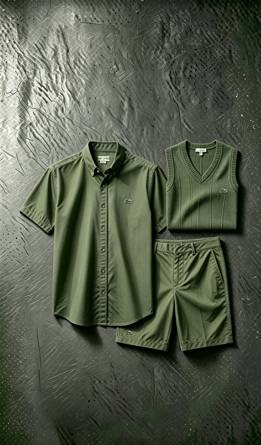 Lacoste Travel 3-Piece Matching Outfit