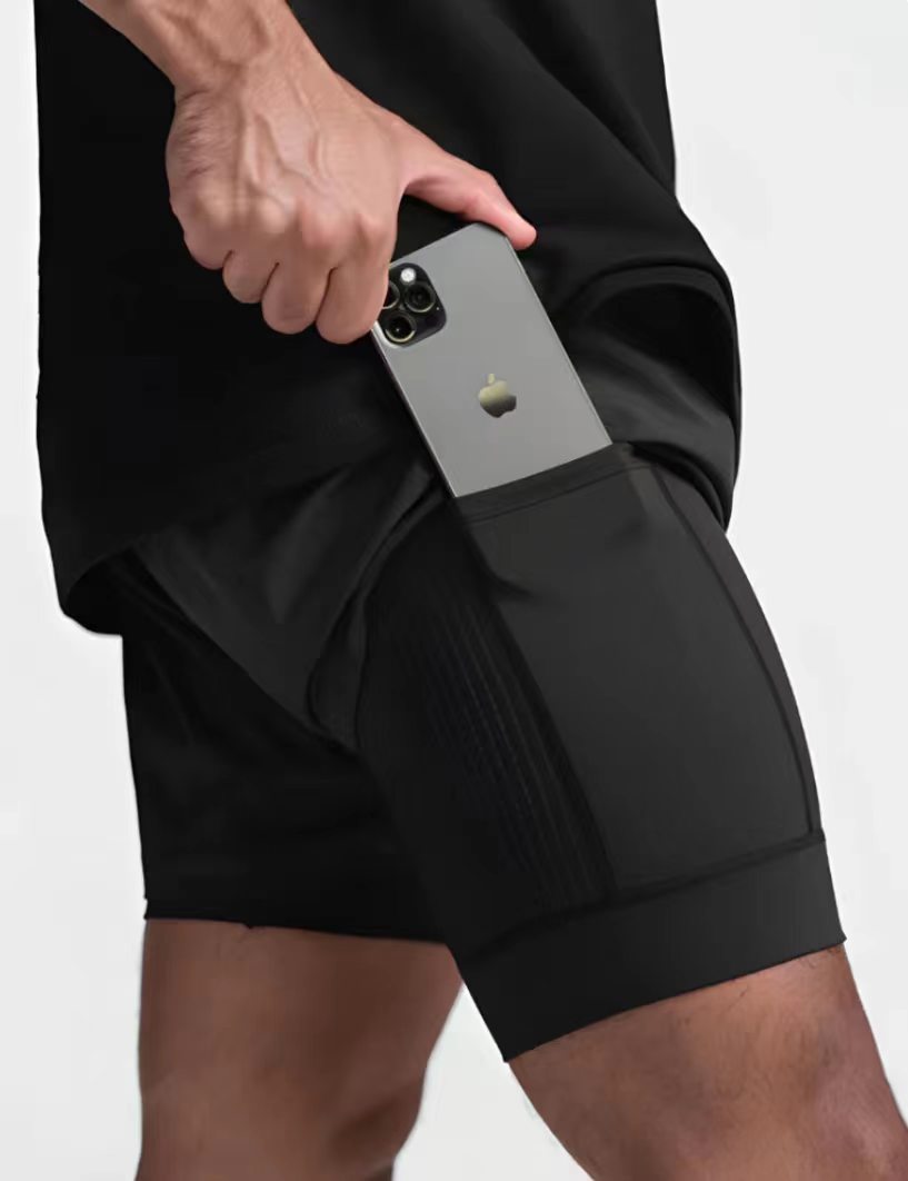 Men's Quick-Dry Athletic Training Shorts