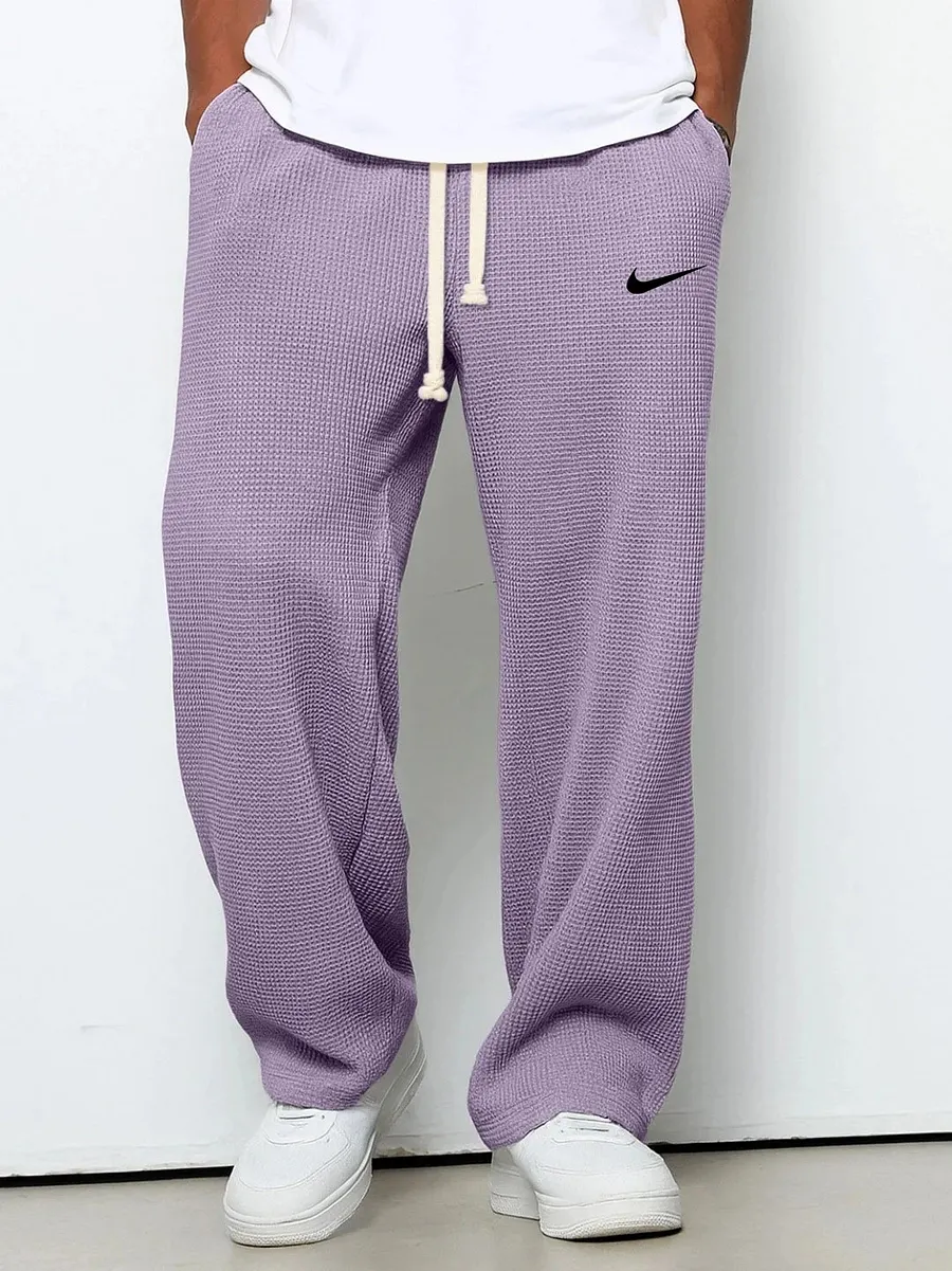 New NK Adjustable Drawstring Soft Casual Sweat Pants