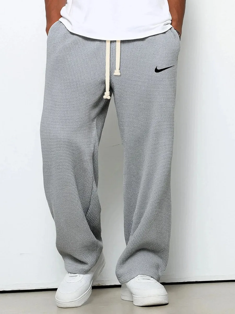 New NK Adjustable Drawstring Soft Casual Sweat Pants