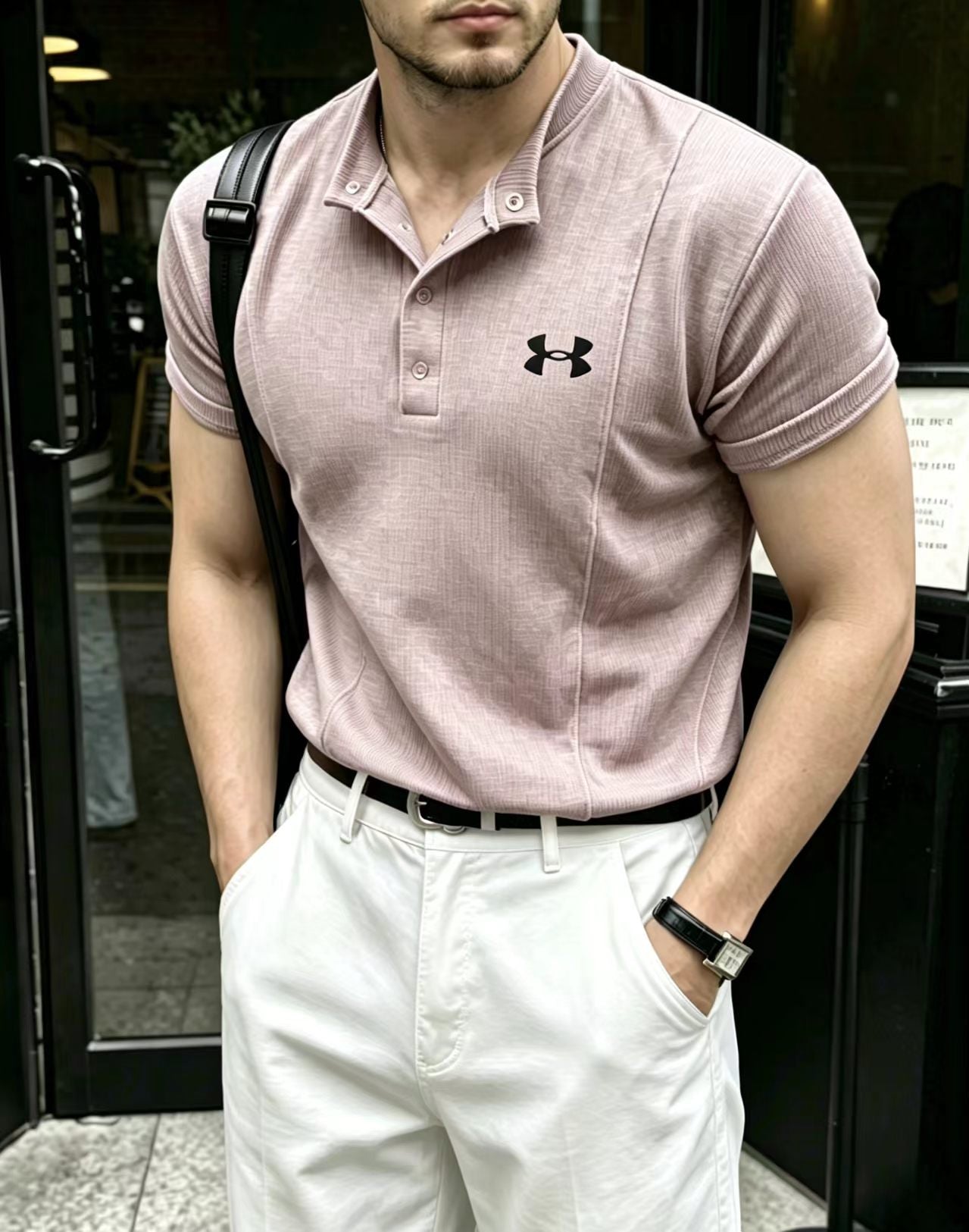 Multi-scene men’s polo top 👔
