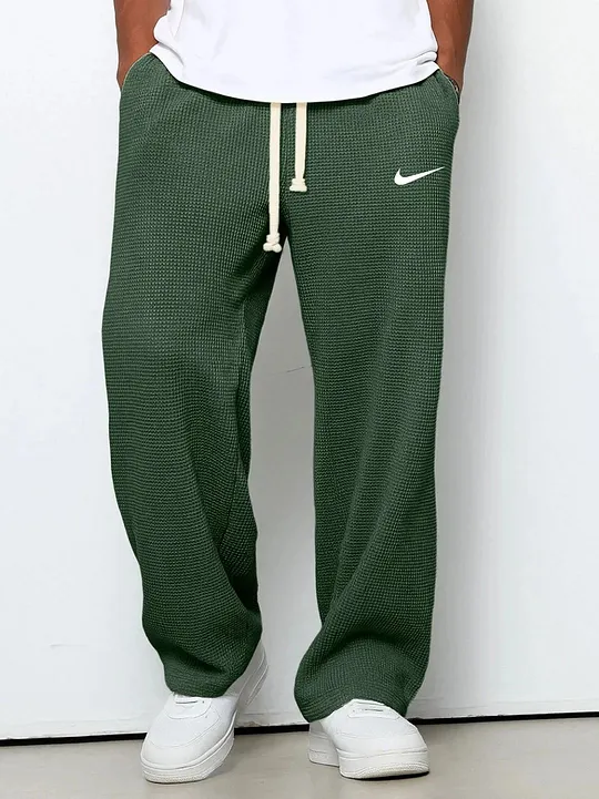 New NK Adjustable Drawstring Soft Casual Sweat Pants