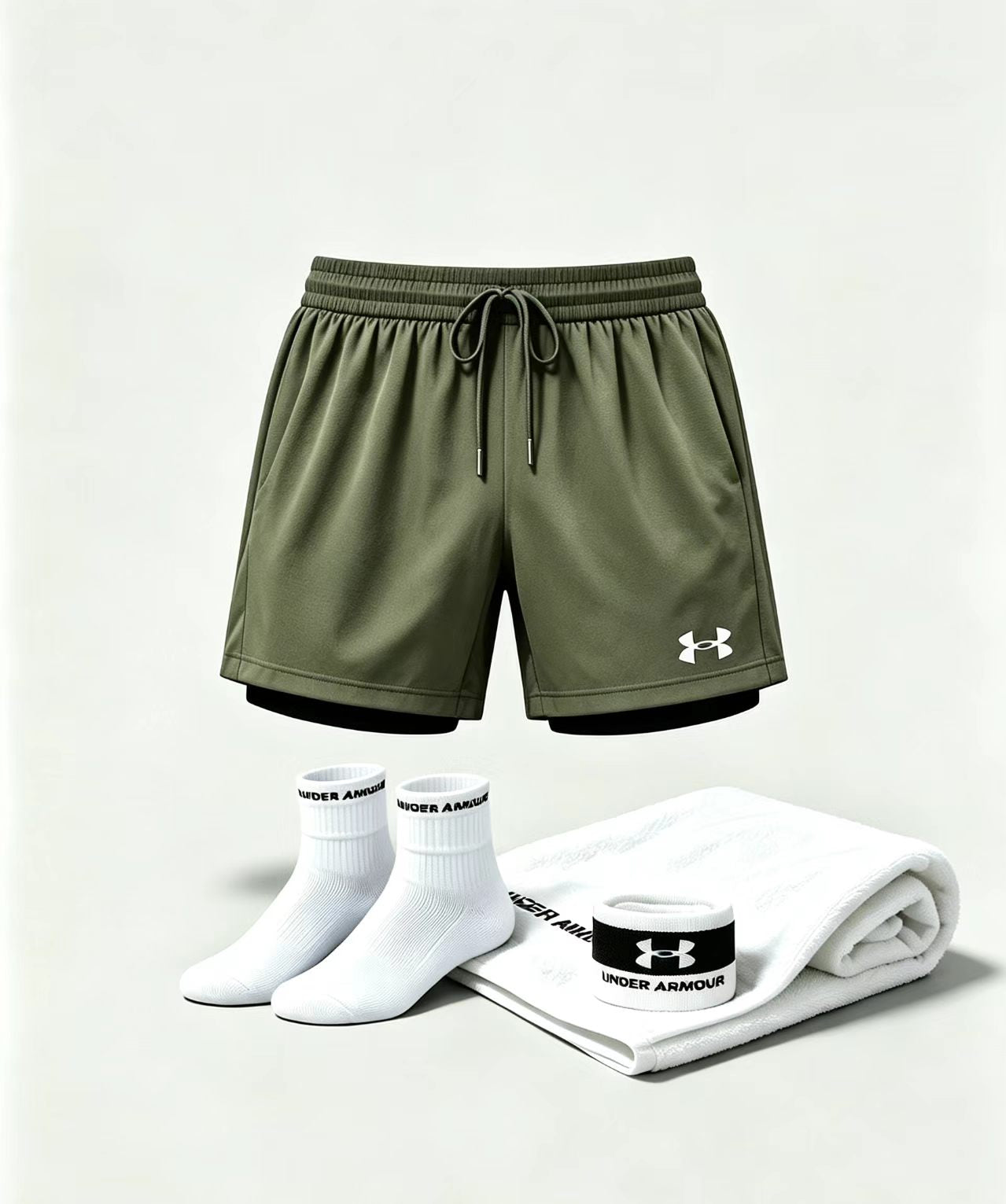 Men's Quick-Dry Athletic Training Shorts